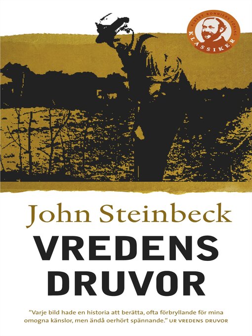 Title details for Vredens druvor by John Steinbeck - Available